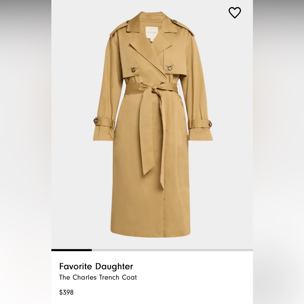 Favorite Daughter Trench Coat